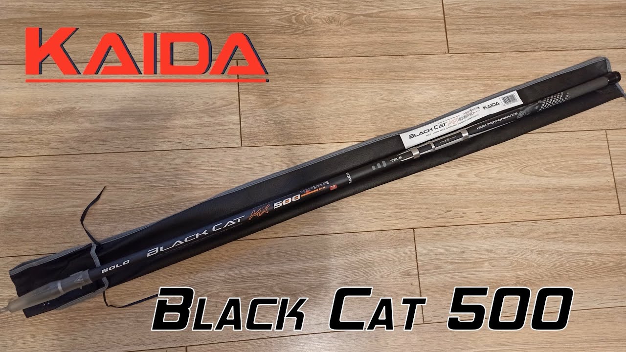 Удочка Kaida Black Cat MX 500 - YouTube