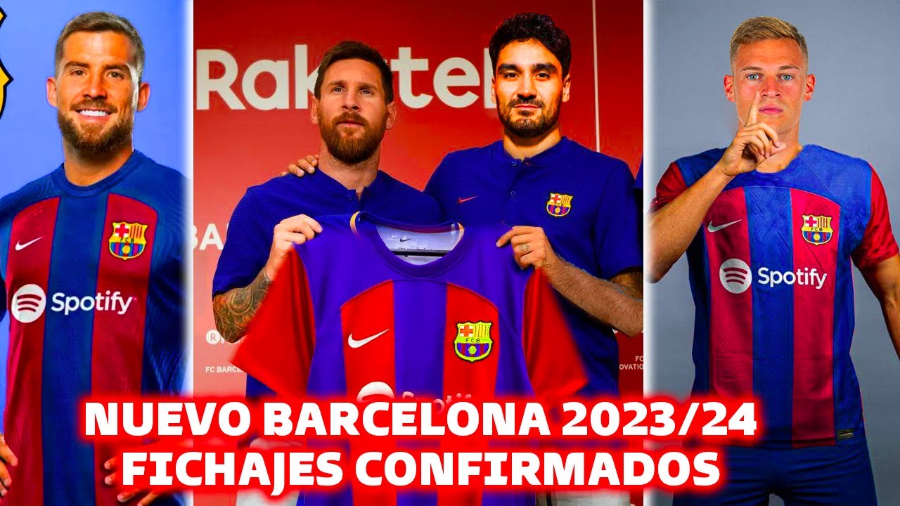 Mercado de fichajes barcelona 2023