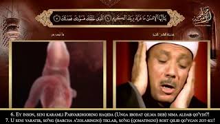 Abdul Basit Abdul Samad - Surah Infitar Ayaat (6-8)