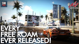 EVERY Free FREE ROAM / OPEN WORLD Map for Assetto Corsa 2023 | 25 Tracks & Download Links!