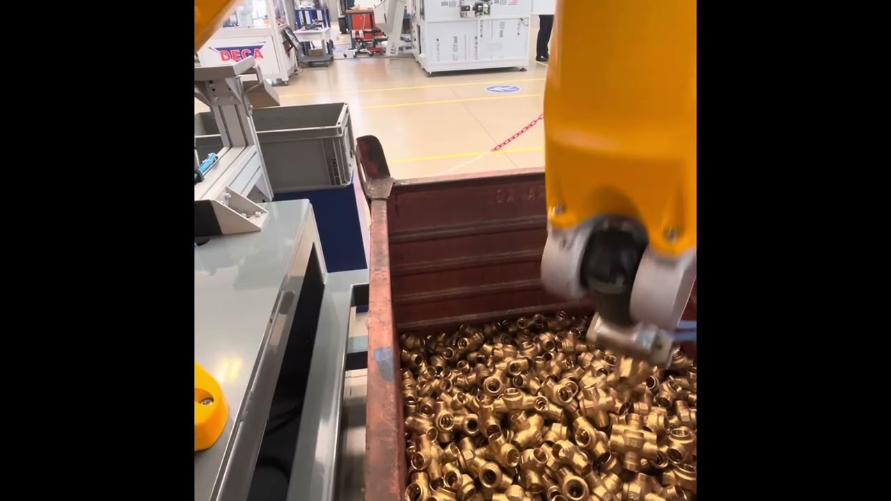 BIN PICKING DECA: L’EVOLUZIONE DELLA PRESA DA CASSONE ROBOTIZZATA