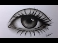 Adım adım göz çizimi- Step by step eye drawing
