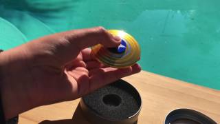 Golden Captain America Fidget Spinner Review