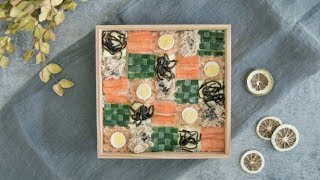 【ASMR】モザイク寿司 ／ mosaic sushi