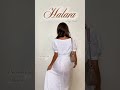 ULTIMATE WHITE LINEN MAXI DRESS FOR SUMMER 🤍🍃 #Halara #SummerStyle #LinenMaxiDress #halaradress