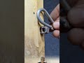 rope hook on wood using bolts