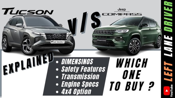 Hyundai Tucson Vs Jeep Compass 2021: Ultimate Showdown