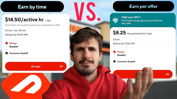 Doordash Earn By Time Vs. Earn Per Order (Top DASHER…)