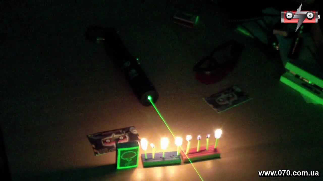 Мощный зеленая лазерная указка BOB Laser BGP-0018 600mW, фокусируемый