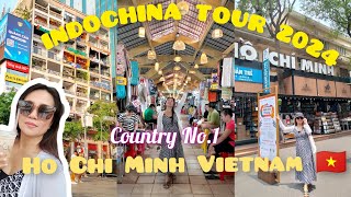 INDOCHINA TOUR 2024| Saigon, Vietnam 🇻🇳|Day 1 FREE WALKING TOUR ITINERARY