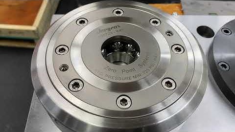 Jergens Zero-Point Mounting System (ZPS) Hydraulic Subplate