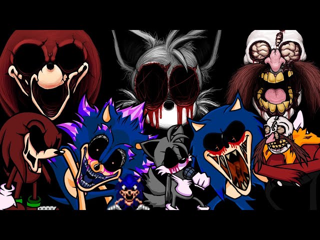 FNF VS Sonic exe 2 ALL Cutscenes #fnf #cutscenes #sonicexe #sonicexefn