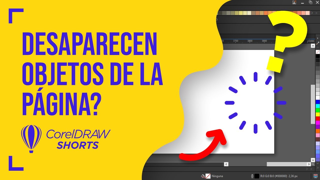 DESAPARECEN OBJETOS al cambiar de PÁGINA en CorelDRAW 2021 ¡SOLUCIÓN! 
