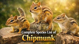 Full Chipmunk  Complete Species Identification Guide