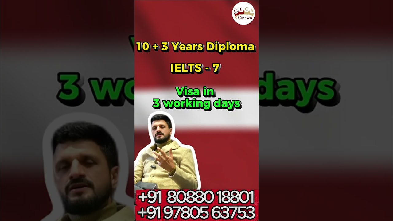 Study in Latvia for Indian Students | Latvia Study Visa Success 3 Year Diploma After 10th