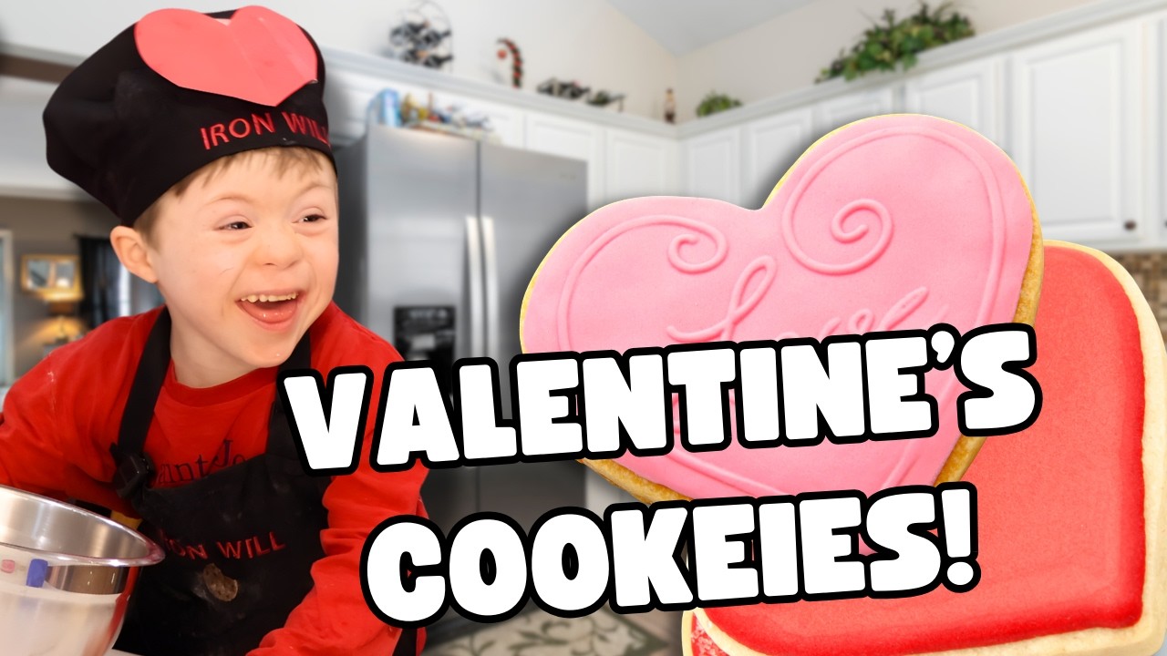 5 Year Old Takes Over the Kitchen for Valentine’s Day!👀🩷