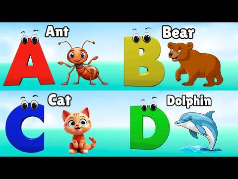 Alphabet Animals Song | Learn the ABC Alphabet Animals Song for Kids | ABC Alphabet Phonics Song
