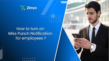 How to turn on miss punch notification for employees? | Zimyo HRMS