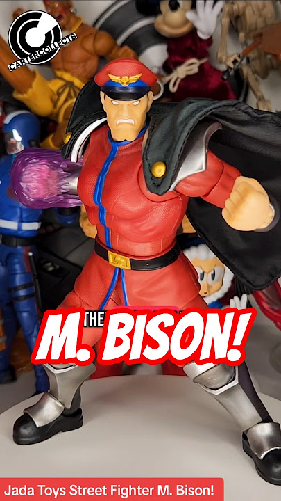 Jada Toys Street Fighter 2 M. Bison! #streetfighter #jadatoys #actionfigures #mbison