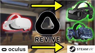 to Play Oculus Games on Valve Index 2023 | How to Play Quest Games on HTC Vive Revive Tutorial - YouTube