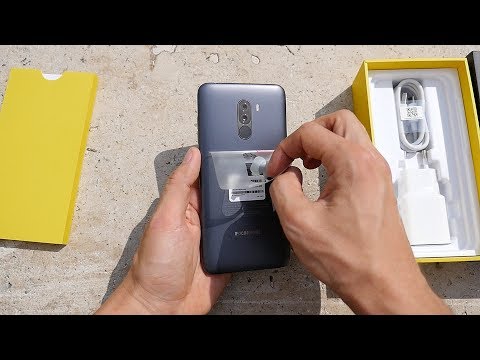 Распаковка и обзор POCOPHONE F1 от Xiaomi