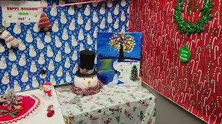 Christmas cubicle decorating contest