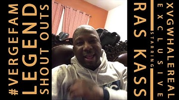 Salute To Verge Family From Legendary Rapper Ras Kass