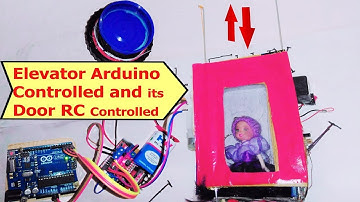 How To Make an elevator Arduino controlled demo diy project