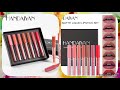 Handaiyan lipstick set, Lameila eyeshadow palette// Aliexpress
