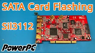 How to Flash an Sil3112 SATA PCI Card for Mac