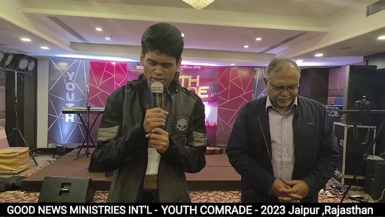 Youth Comrade 2023 - Good News Ministries Int'l - Jaipur, Rajasthan