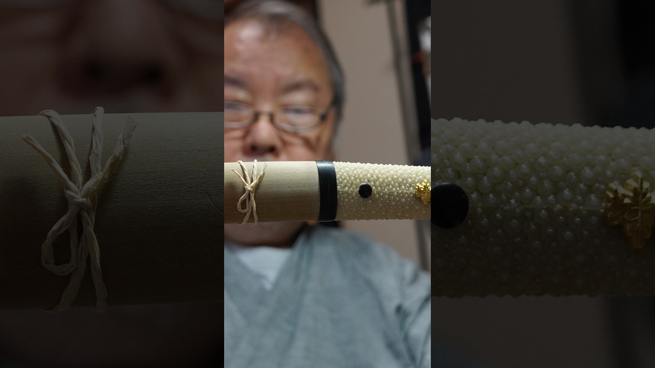 -PART2- The Process of Making a Japanese Sword Handle #short #shorts