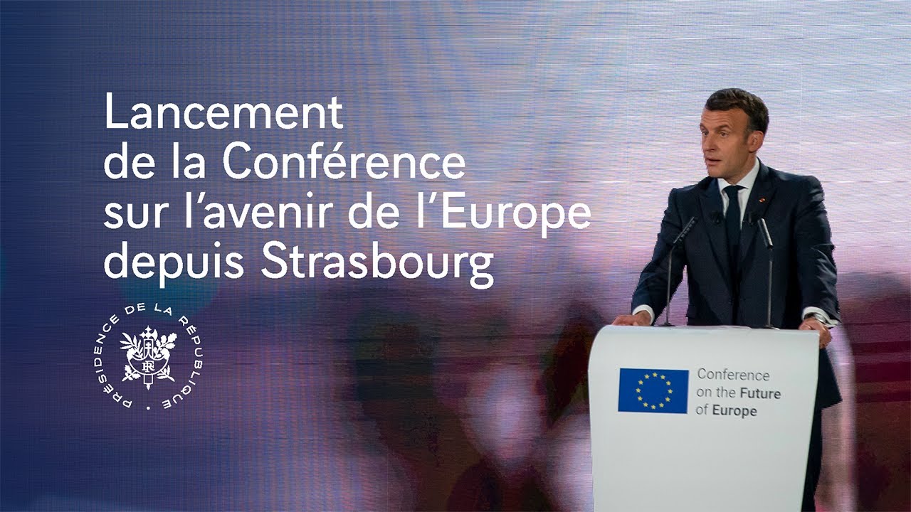 Lancement de la Conférence sur l’avenir de l’Europe depuis Strasbourg | Emmanuel Macron