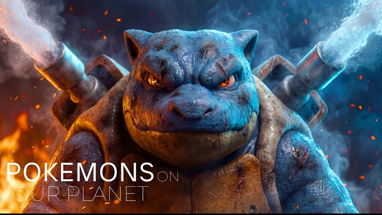 Real Life Pokémon - Life on our planet: Blastoise | Born In Rain And Forged In Fire