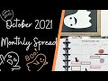 Plan With Me // October 2021 Monthly // Classic Happy Planner