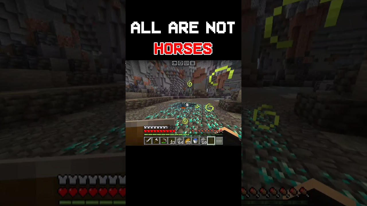 All ARE NOT HORSES...💀 #minecraft #trending #shorts #ytshorts #like #subscribe
