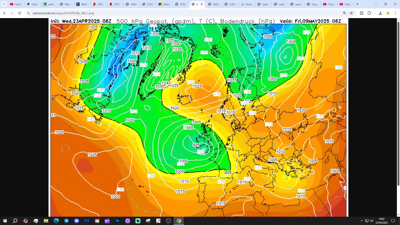 Ten Day Forecast: Turning Unsettled Though The First Week Of May ...