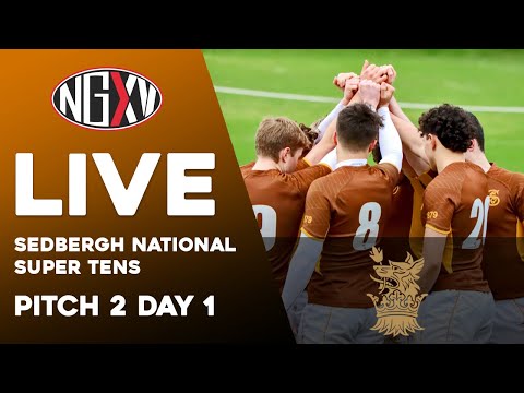 LIVE RUGBY: SEDBERGH NATIONAL SUPER TENS 2022 | PITCH 2 DAY 1