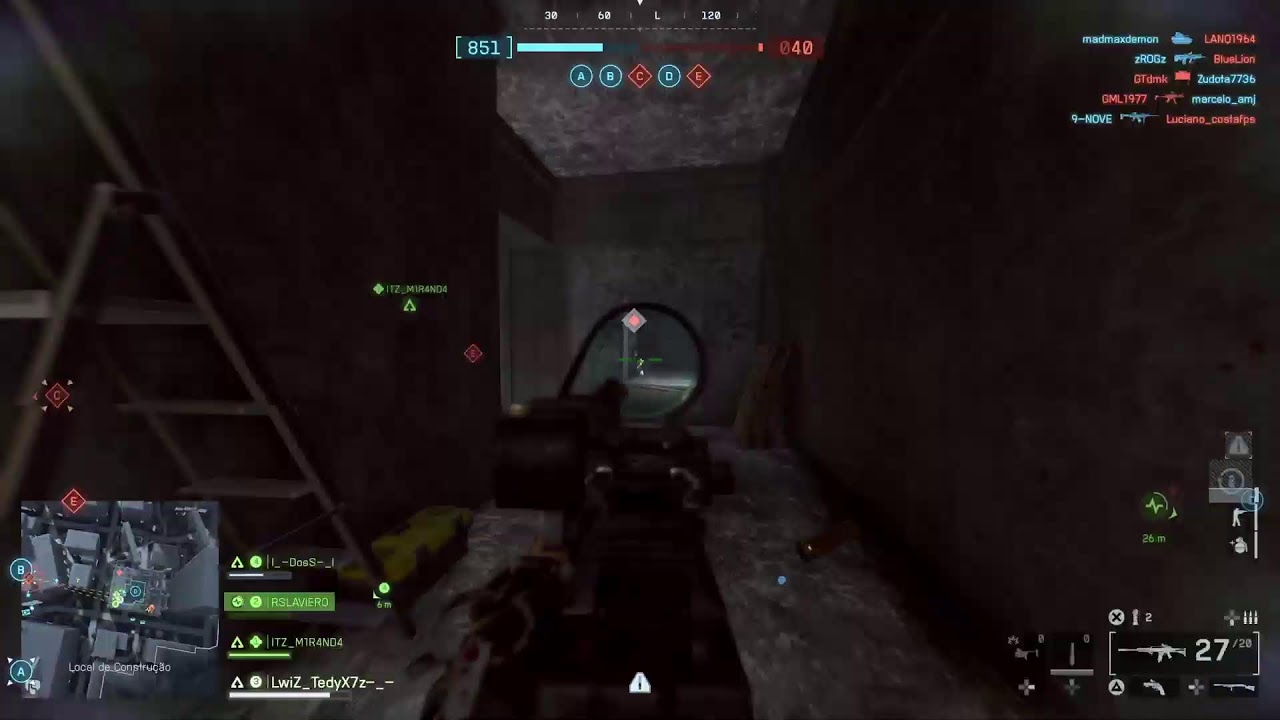 BF6 - PLAYER NÍVEL +565 - FALTA POUCO PRA SEASON 2 🫠 #87 / PS5