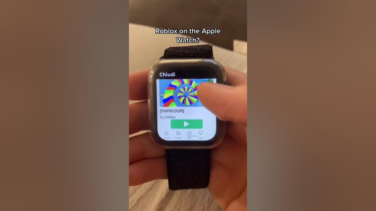 Roblox on the Apple Watch
