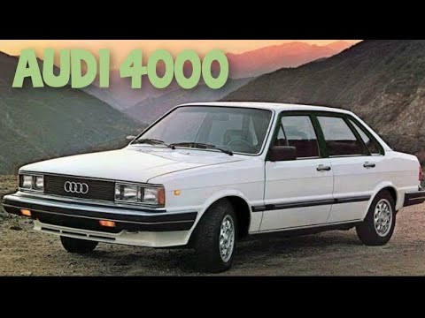 1980 Audi 4000 - test // reportage (DE untertitel)