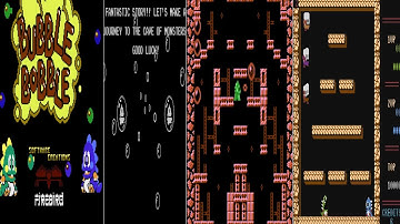 SOME BUBBLE BOBBLE WIP UNFINISHED GAMES ATARI 8BIT XL XE 400 800 600 1200
