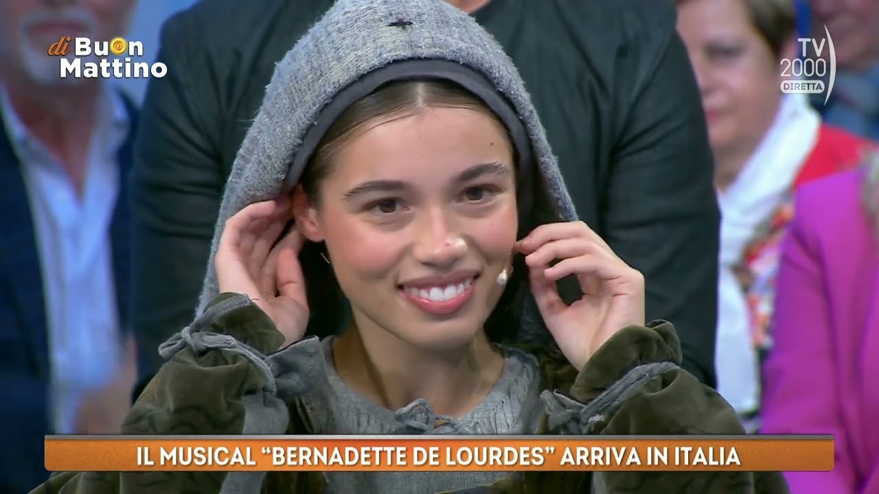 Di Buon Mattino (Tv2000) - Il musical sulla storia di Bernadette, la piccola veggente di Lourdes