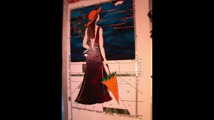 Agnes - Stained Glass by Cindy Hammond