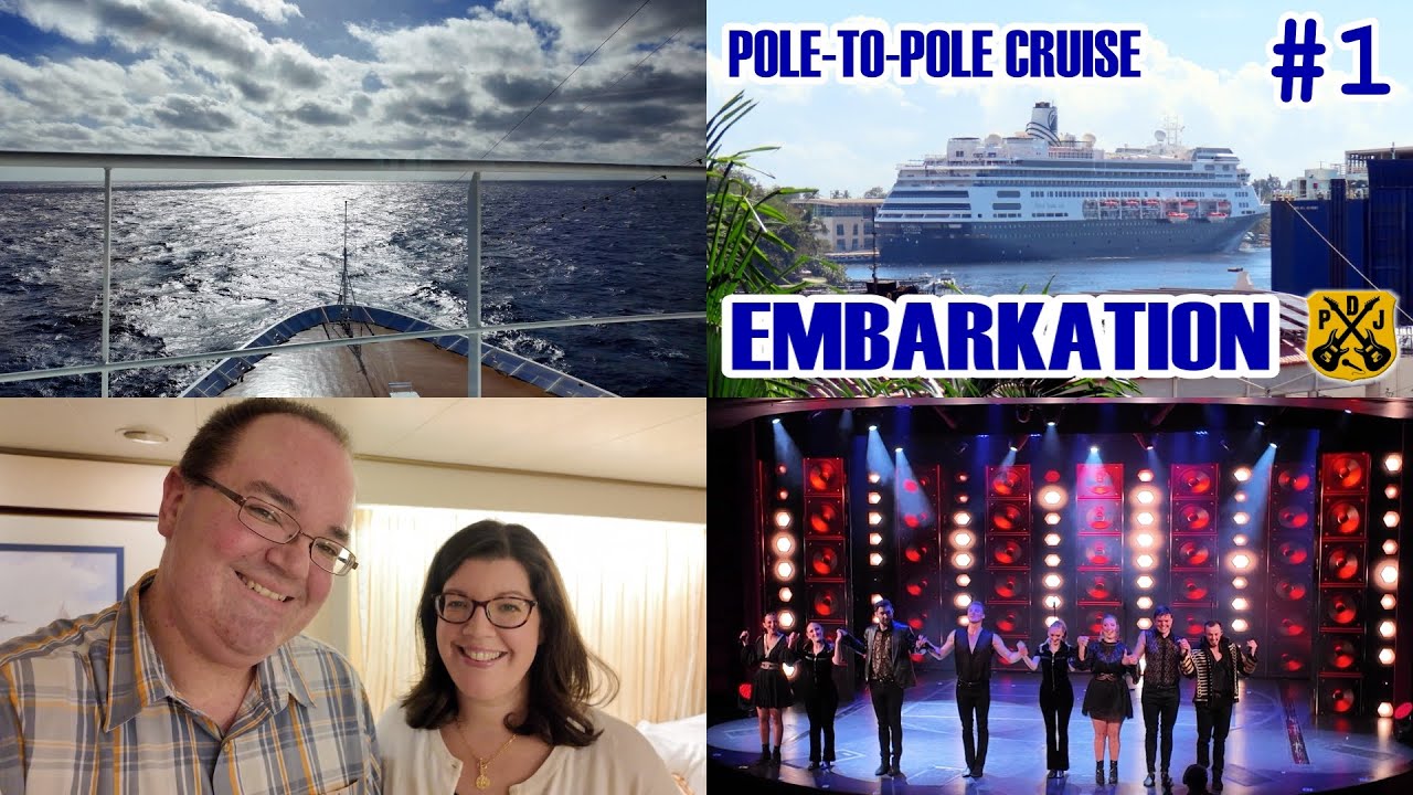 It's Embarkation Day For Our First-Ever World Cruise! - 133-Day HAL Volendam Pole-To-Pole Vlog 2025