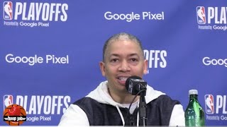 Ty Lue Reacts To The Clippers Beating The Mavericks 109-97 Without Kawhi in Game 1. HoopJab NAB