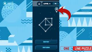 One Line: 1LINE Puzzle Game Brain Training screenshot 4