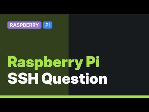Raspberry Pi: Raspberry Pi Refusing SSH Connections?