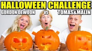 HALLOWEEN CHALLENGE *GORDON DEWOON VS TOMAS OCH MALIN*