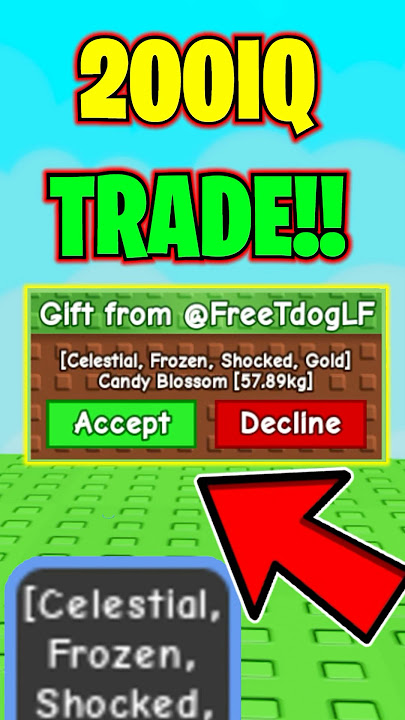 When You Make A 200 IQ Trade In Grow A Garden! 😱 #shorts #roblox